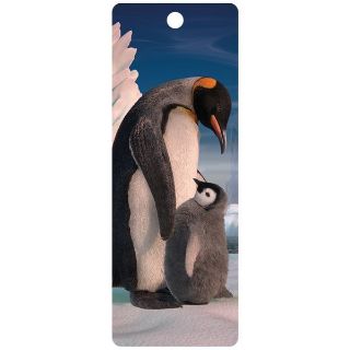 Obrázek z Záložka 3D 15,5x5,7cm - tučňák (25) 
